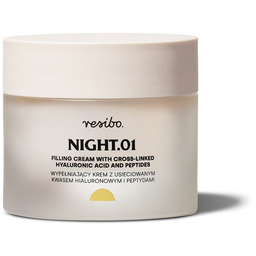 NIGHT 01. Krem wypełniający z kwasem hialuronowym