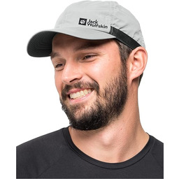 Jack Wolfskin Czapka z daszkiem, szary (Cool Grey),