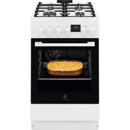 Kuchnia gazowo-elektryczna ELECTROLUX LKK540222W Biały