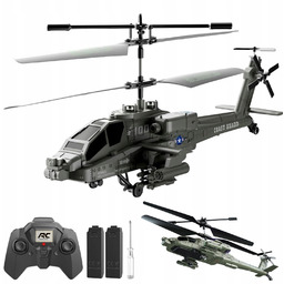 Helikopter Wojskowej Śmigłowiec Zdalnie Sterowany Led Akumulator Pilot