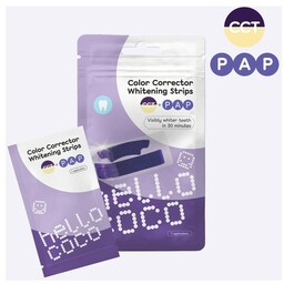 Hello Coco Whitening Strips Paski wybielające z PAP