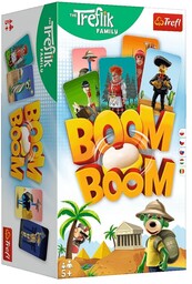 Trefl Gra zręcznościowa BOOM BOOM Rodzina Treflików