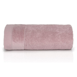 Detexpol Ręcznik Vito 100x150 różowy pudrowy frotte bawełniany