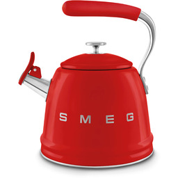 Czajnik z gwizdkiem SMEG WKF01RD Czerwony