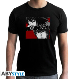 Koszulka Death Note - I am Justice (rozmiar