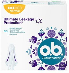 o.b. ExtraProtect Normal tampon tampony 56 szt.