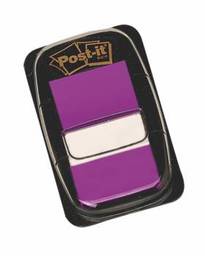 Zakładki POST-IT 25 X 43 mm purpurowe 50
