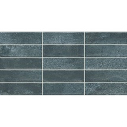 Płytka ścienna Paradyż MOHA BLUE BRICKS błyszcząca struktura