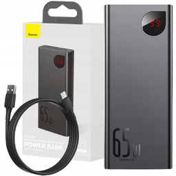Baseus Powerbank 20000mah 65W Pd 3x Usb Usb-c