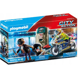 Playmobil City Action 70572. Pościg motorem policyjnym. Playmobil