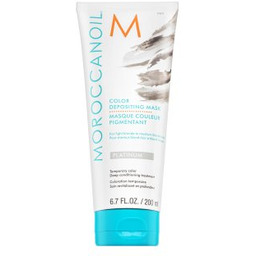 Moroccanoil Color Depositing Mask odżywcza maska koloryzująca Platinum