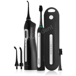 SEYSSO Carbon Zestaw szczoteczka soniczna Carbon Professional