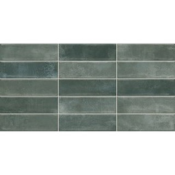 Płytka ścienna Paradyż MOHA GREEN BRICKS błyszcząca struktura