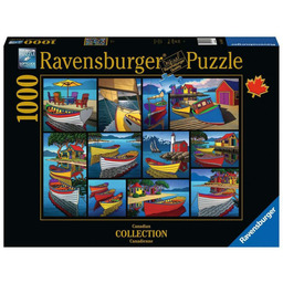 Ravensburger, puzzle, Na wodzie, 1000 el.