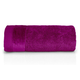 Detexpol Ręcznik Vito 70x140 amarantowy frotte bawełniany 550