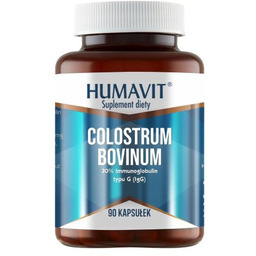 HUMAVIT Colostrum Bovinum Siara bydlęca, 90 kaps.