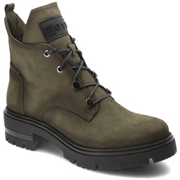 Nessi Zielone Botki Modne Obuwie Damskie