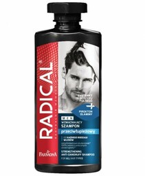 RADICAL Men Szampon wzmacniający przeciwłupieżowy dla mężczyzn 400