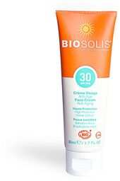 Biosolis Krem przeciwsłoneczny do twarzy przeciwzmarszczkowy (SPF 30)