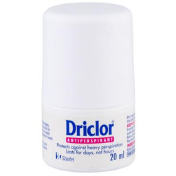 Driclor Antiperspirant antyperspirant 20 ml unisex