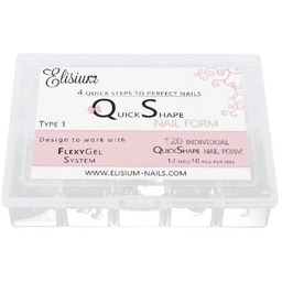 ELISIUM_Quick Shape Nail Form Type1 formy do przedłużania