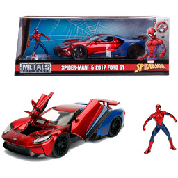 Samochód Ford Gt Marvel Spiderman Jada Toys figurka