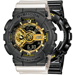 G-SHOCK SET GA-110GB-1AER + BEZEL 10467795 + PASEK