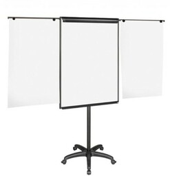 Flipchart mobilny BI-OFFICE, 70x102cm, tablica suchoś.-magn., z wyciąganymi
