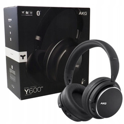 Słuchawki Bezprzewodowe Nauszne Akg Y600NC Czarne Bluetooth Usb-c