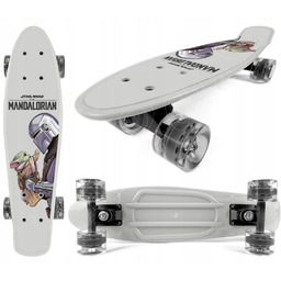 Deskorolka Deska Fiszka Mocna 55cm Mandalorian Star Wars