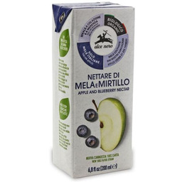 NEKTAR JABŁKOWO-BORÓWKOWY BIO 200 ML ALCE NERO