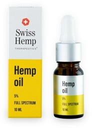 Olej CBD 5% 10ml pełne spectrum Swiss Hemp