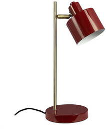 Dyberg Larsen - Ocean Lampa Stołowa Ciemnoczerwony/Mosiądz DybergLarsen