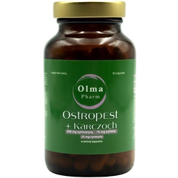 OLMA PHARM Ostropest + Karczoch suplement diety 90