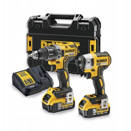 Dewalt DCK268P2T zestaw combo DCD791 DCF887 2x5Ah