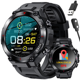 SMARTWATCH MĘSKI GRAVITY GT8-1 - z GPS (sg017a)
