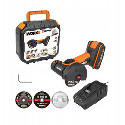 Szlifierka Kątowa Akumulatorowa 20V Worx WX801