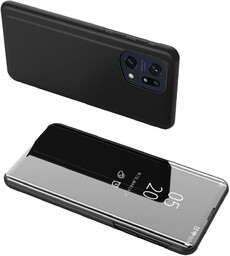 Clear View Case etui Oppo Find X5 Pro