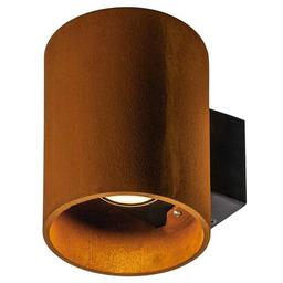 SLV - Rusty Up/Down Round Zewnętrzna Lampa Ścienna