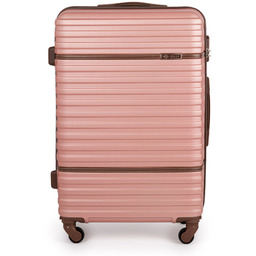 Walizka podróżna średnia M 22'' STL957 różowa