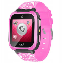 Smartwatch dla dzieci Kidizwatch KiDiZ Fiber różowy