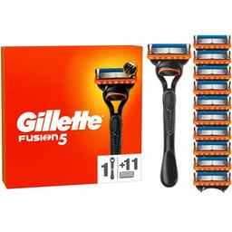 GILLETTE Golarka Fusion5 + 11 ostrzy