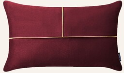 POSZEWKA DEKORACYJNA BE GLAM SIMPLE - Bordowa 30x50