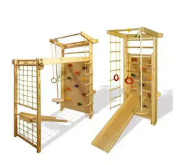 Babygame Domowy Plac zabaw Drabinka Czempion Plus drewno