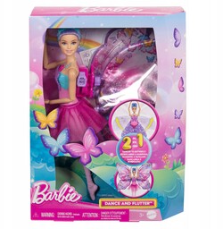 Lalka Barbie Fantasy Butterfly baletnica 2 w 1