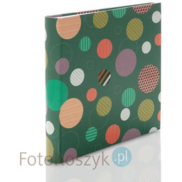Album Goldbuch Orbs zielony (tradycyjny 100 białych stron)