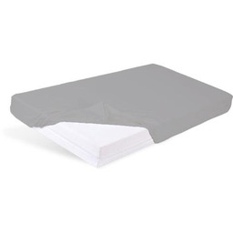 BabyMatex Prześcieradło BAMBOO z gumką 60x120cm GRAFIT ->