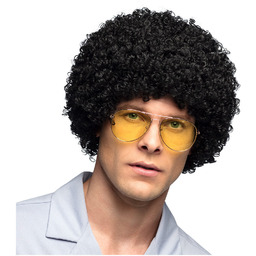 Peruka Afro Ricardo czarna