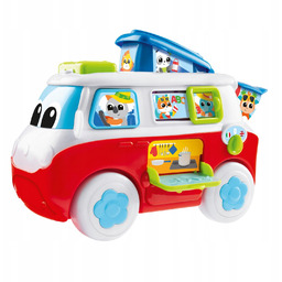 Interaktywny Kamper Chicco dwujęzyczny dźwiękowy wielokolorowy