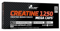 OLIMP Monohydrat kreatyny Creatine 1250 Mega Caps (120